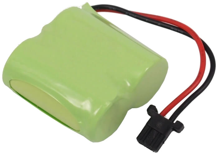 2.4V, 600mAh, Ni-MH Battery fits Cobra, An8525, Cp2500-702, 1.44Wh