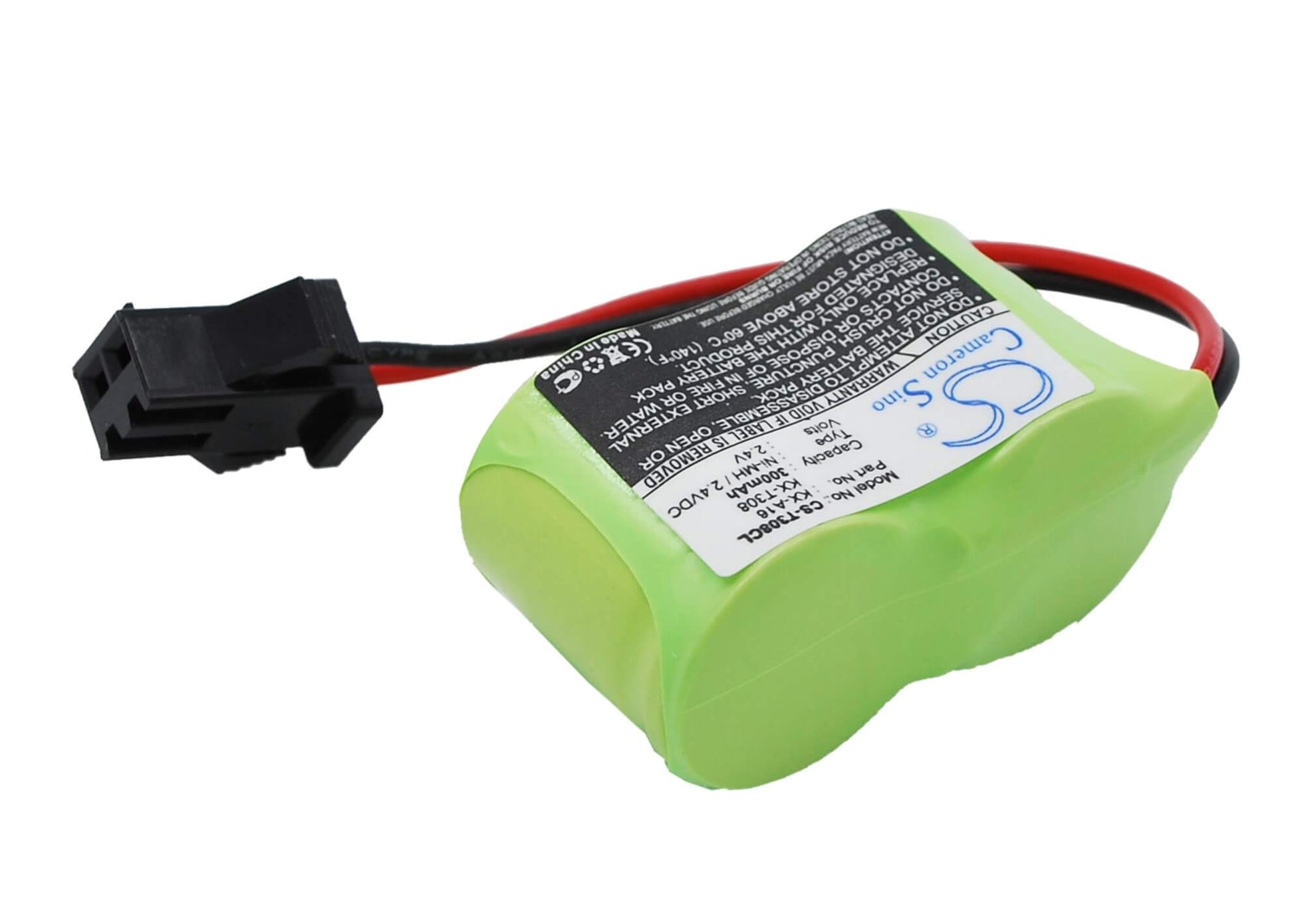 2.4V, 300mAh, Ni-MH Battery fits Panasonic, Kx-a16, Kx-t1232, 0.72Wh