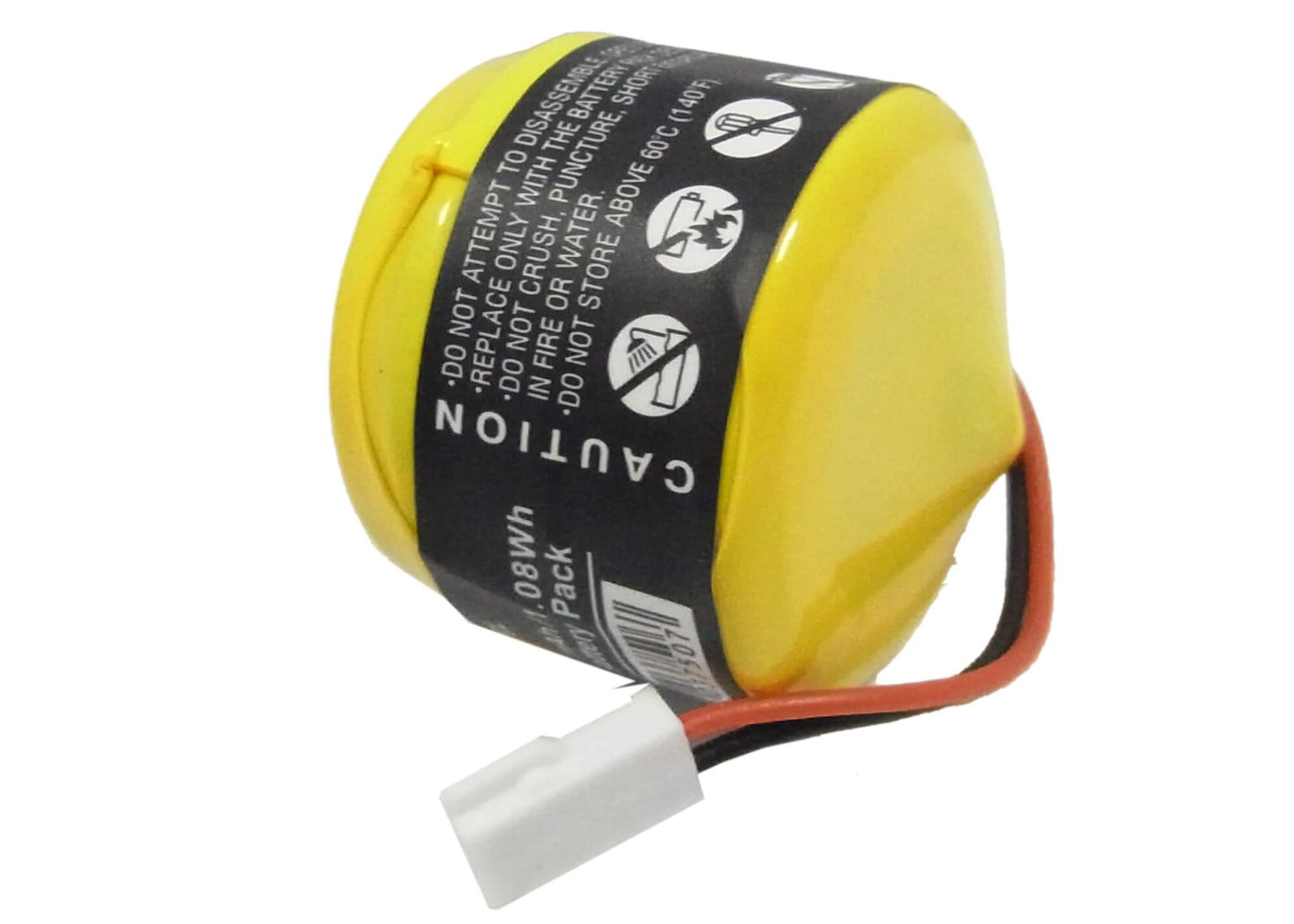 3.6V, 300mAh, Ni-MH Battery fits Funai, Sct1000, 1.08Wh