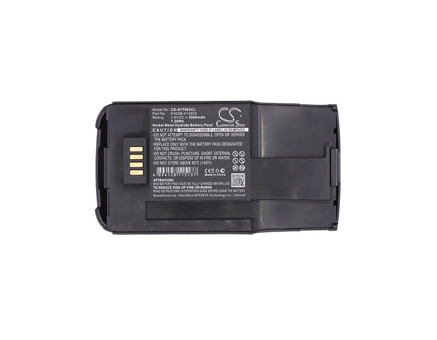 3.6V, 2000mAh, Ni-MH Battery fits Avaya, 320409b, 32793hs, 7.2Wh