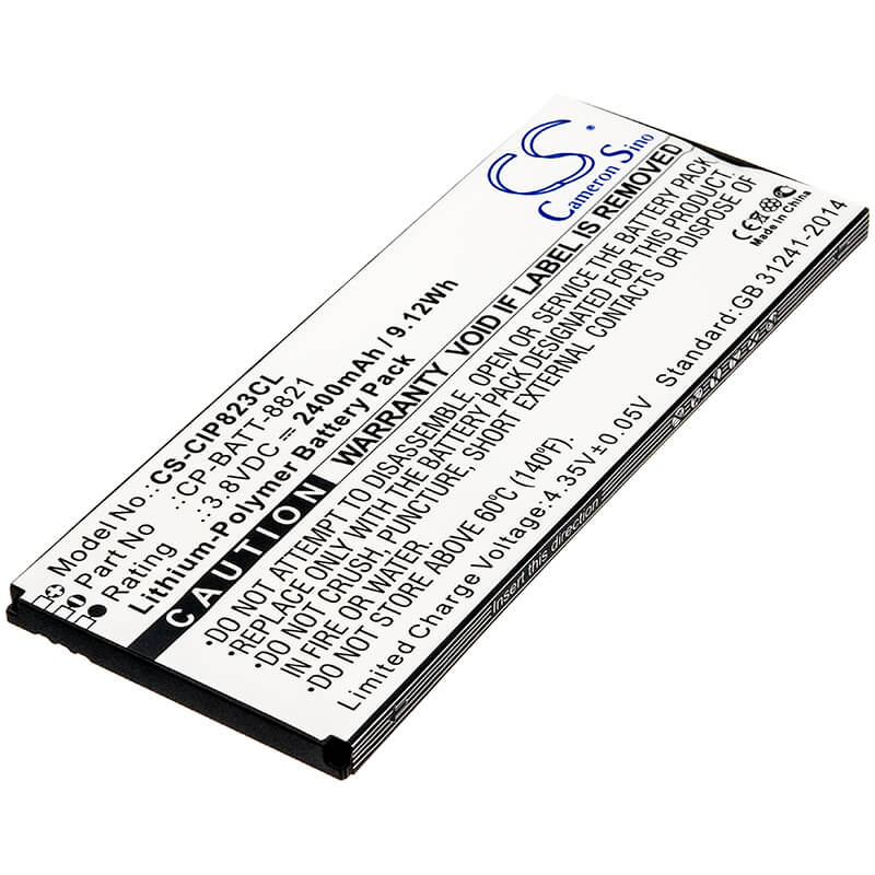 3.8V, 2400mAh, Li-Polymer Battery fits Cisco, 8821, Cp-8821-ex-k9-bun, 9.12Wh