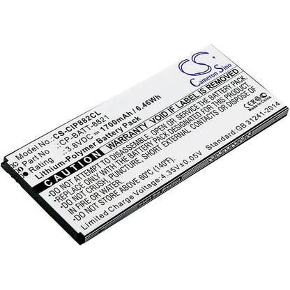 3.8V, 1700mAh, Li-Polymer Battery fits Cisco, 8821, Cp-8821-ex-k9-bun, 6.46Wh
