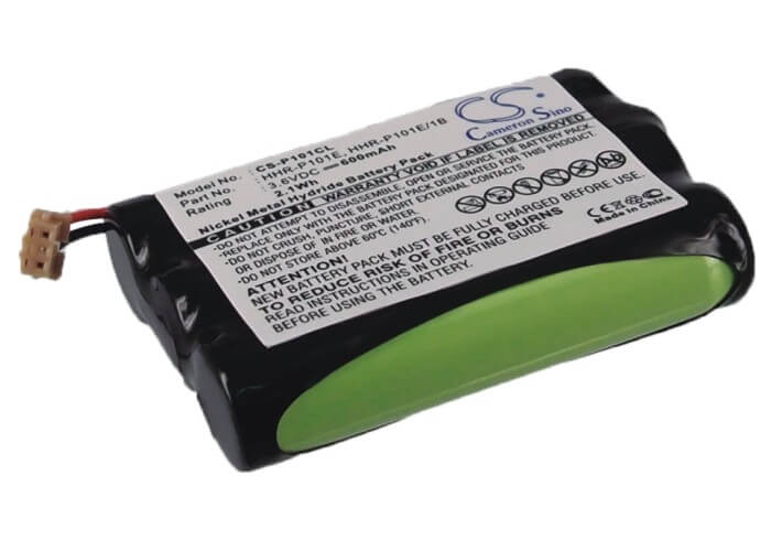3.6V, 600mAh, Ni-MH Battery fits Panasonic, Cd560es, Kx-cd560es, 2.16Wh