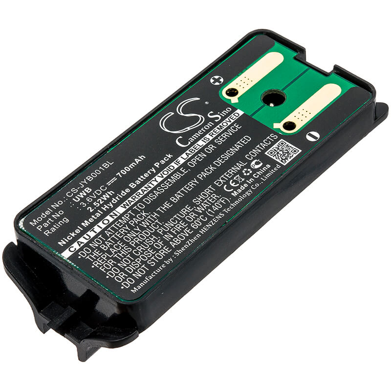 3.6V, 700mAh, Ni-MH Battery fits Jay, A001, Remote Control Ecu, 2.52Wh