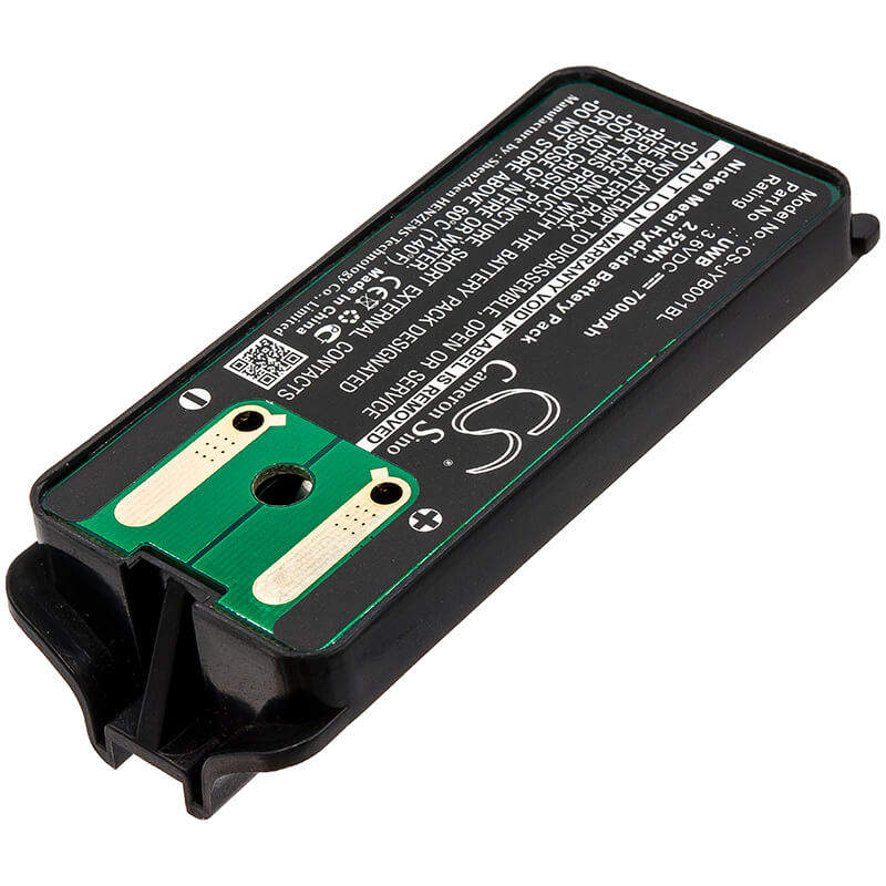 3.6V, 700mAh, Ni-MH Battery fits Jay, A001, Remote Control Ecu, 2.52Wh