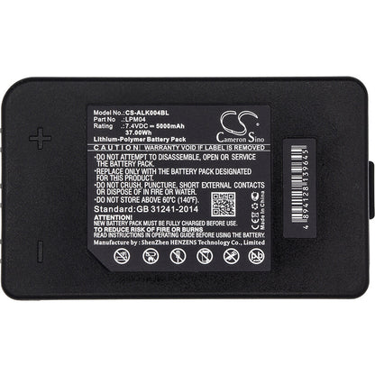 7.4V, 5000mAh, Li-Polymer Battery fits Autec, Autec Djm, Djr, 37Wh