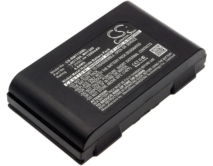 7.2V, 1200mAh, Ni-MH Battery fits Ravioli, Mh1300, Micropiu, 8.64Wh
