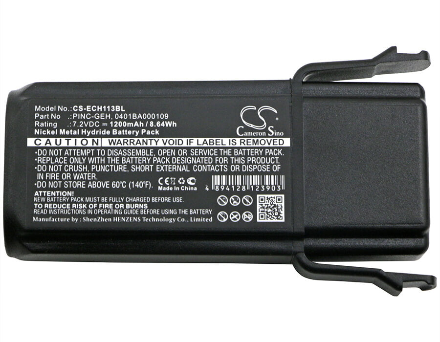 7.2V, 1200mAh, Ni-MH Battery fits Elca, Control-geh-a, Control-geh-d, 8.64Wh