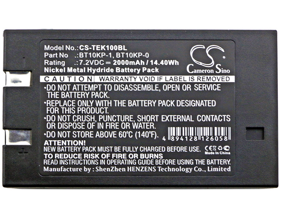 7.2V, 2000mAh, Ni-MH Battery fits Telemotive, 10k12ss02p7, Ak02, 14.4Wh