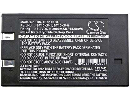 7.2V, 2000mAh, Ni-MH Battery fits Telemotive, 10k12ss02p7, Ak02, 14.4Wh
