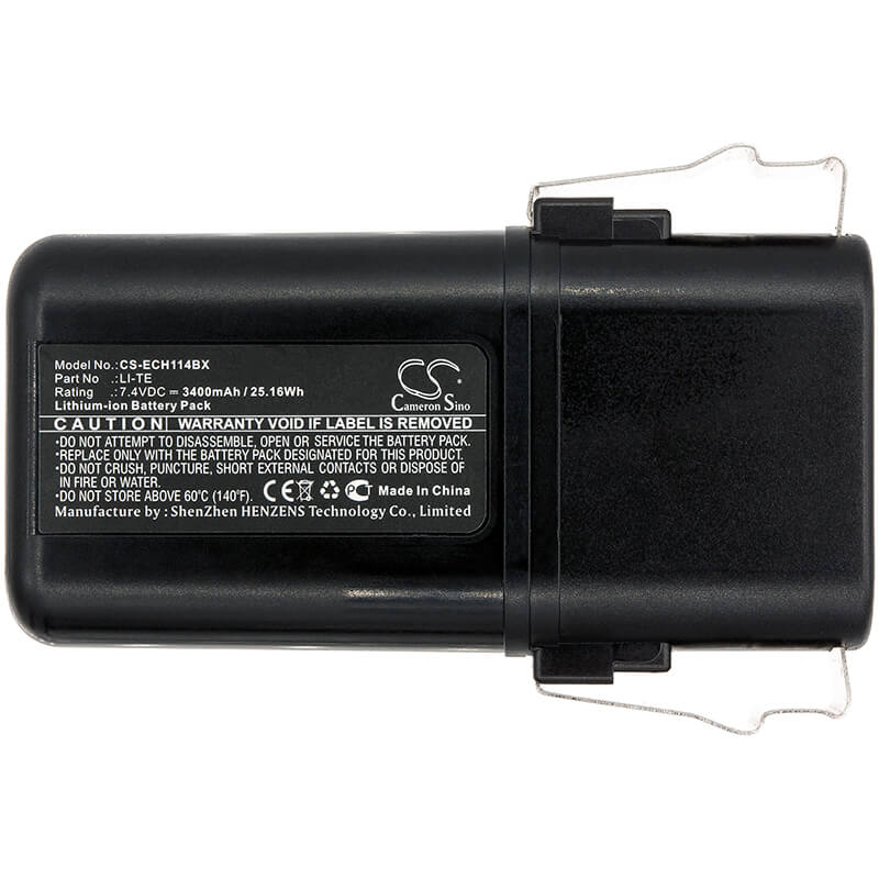 7.4V, 3400mAh, Li-ion Battery fits Elca, Bravo-m, Mirage-m, 25.16Wh