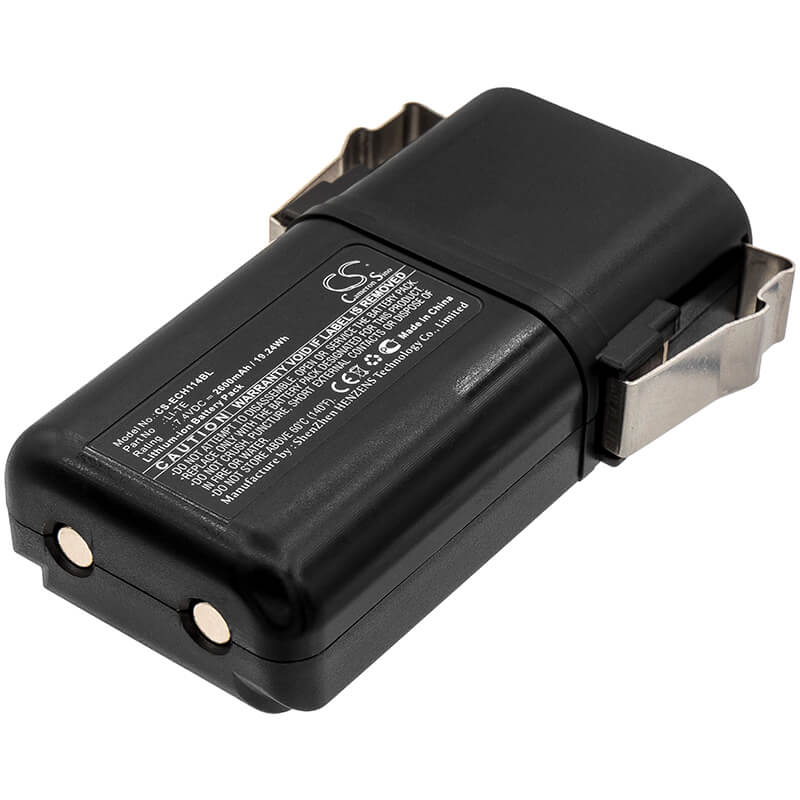 7.4V, 2600mAh, Li-ion Battery fits Elca, Bravo-m, Mirage-m, 19.24Wh