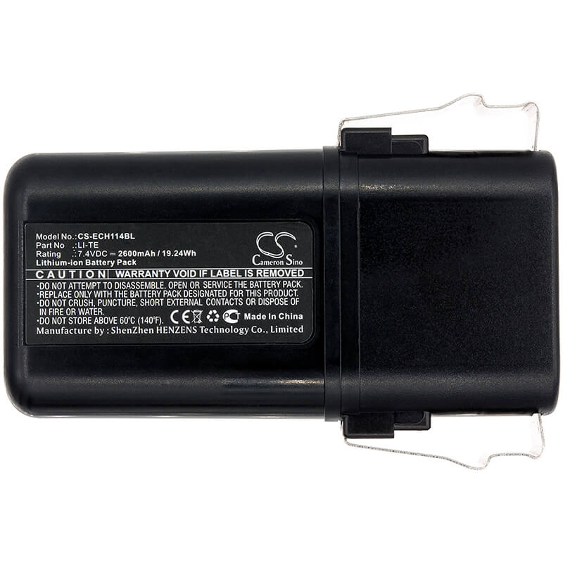 7.4V, 2600mAh, Li-ion Battery fits Elca, Bravo-m, Mirage-m, 19.24Wh