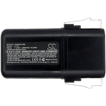7.4V, 2600mAh, Li-ion Battery fits Elca, Bravo-m, Mirage-m, 19.24Wh