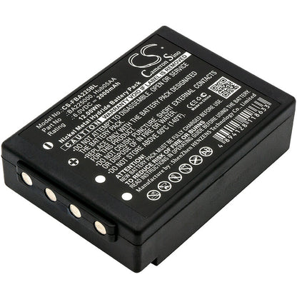 6.0V, 2000mAh, Ni-MH Battery fits Hbc, Linus 6, Radiomatic Eco, 12Wh