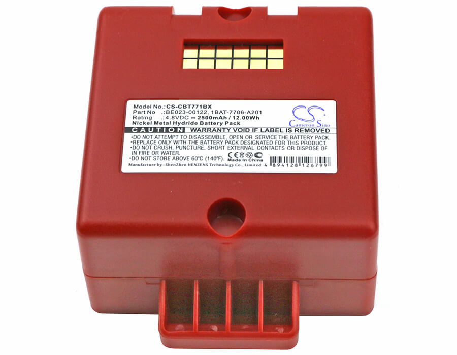 Red, 4.8V, 2500mAh, Ni-MH Battery fits Cattron Theimeg, Lrc, Lrc-l, 12Wh