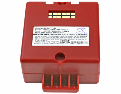 Red, 4.8V, 2500mAh, Ni-MH Battery fits Cattron Theimeg, Lrc, Lrc-l, 12Wh