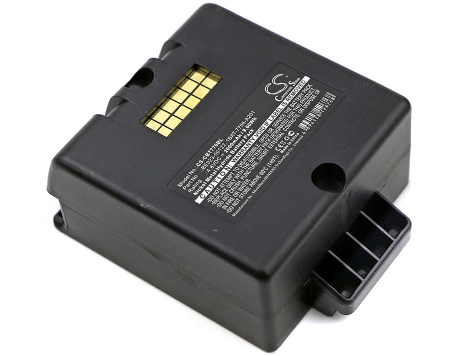 Black, 4.8V, 2000mAh, Ni-MH Battery fits Cattron Theimeg, Lrc, Lrc-l, 9.6Wh