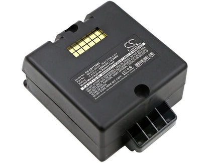 Black, 4.8V, 2500mAh, Ni-MH Battery fits Cattron Theimeg, Lrc, Lrc-l, 12Wh