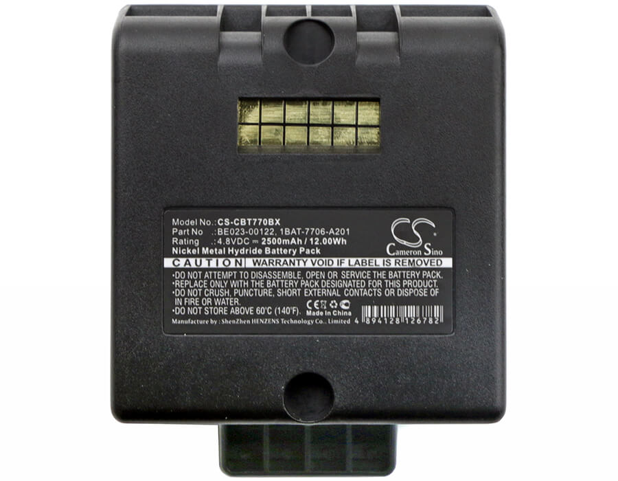 Black, 4.8V, 2500mAh, Ni-MH Battery fits Cattron Theimeg, Lrc, Lrc-l, 12Wh