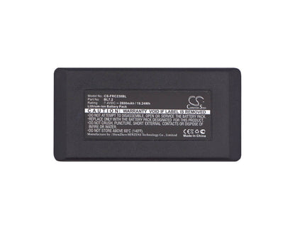 7.4V, 2600mAh, Li-ion Battery fits Falard, Rc 012, Rc12, 19.24Wh