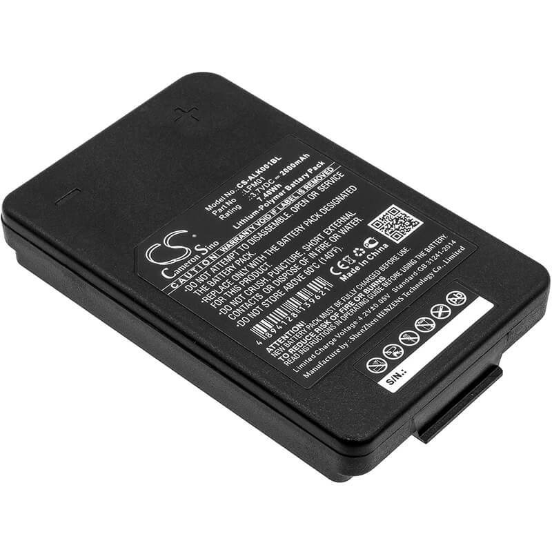 3.7V, 2000mAh, Li-Polymer Battery fits Autec, Lk Neo, 7.4Wh