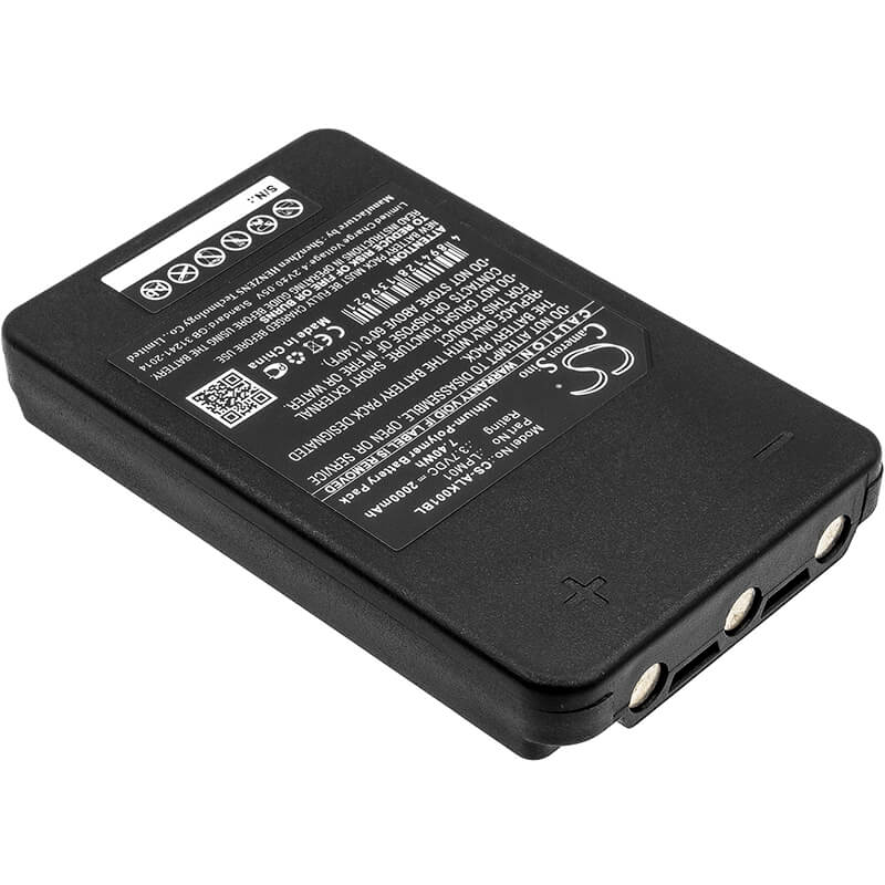 3.7V, 2000mAh, Li-Polymer Battery fits Autec, Lk Neo, 7.4Wh