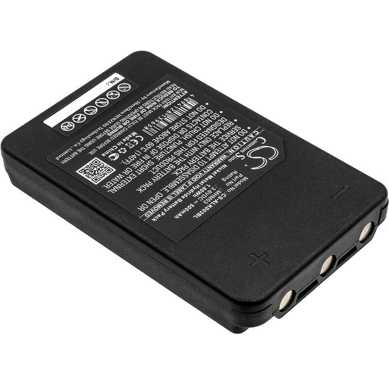 3.6V, 500mAh, Ni-MH Battery fits Autec, Lk Neo, 1.8Wh