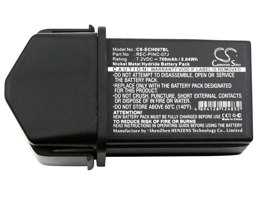 7.2V, 700mAh, Ni-MH Battery fits Elca, Control-07, Control-07mh-a, 5.04Wh
