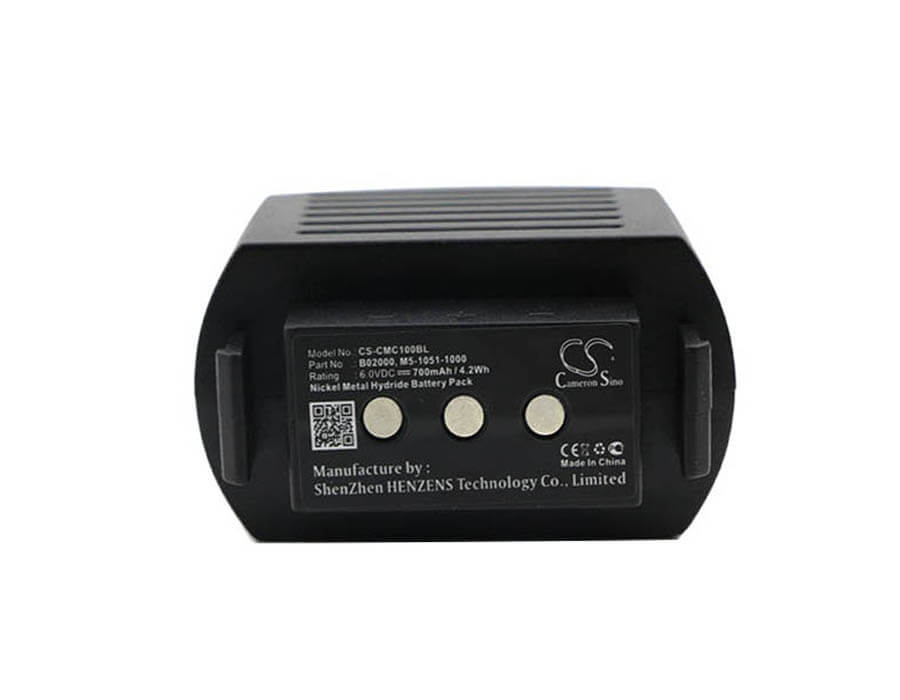 6.0V, 700mAh, Ni-MH Battery fits Cavotec, Microcontrol Mc-1000 Transmitt, Microcontrol Mc-2000 Transmitt, 4.2Wh