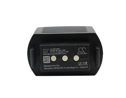 6.0V, 700mAh, Ni-MH Battery fits Cavotec, Microcontrol Mc-1000 Transmitt, Microcontrol Mc-2000 Transmitt, 4.2Wh