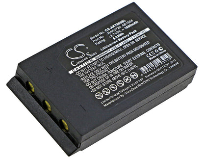 3.7V, 1600mAh, Li-ion Battery fits Akerstroms, Aq80 Transmitters, Era 100j Transmitters, 5.92Wh