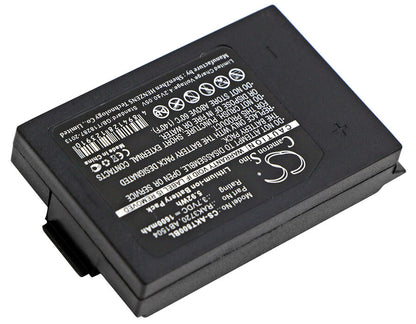 3.7V, 1600mAh, Li-ion Battery fits Akerstroms, Aq80 Transmitters, Era 100j Transmitters, 5.92Wh
