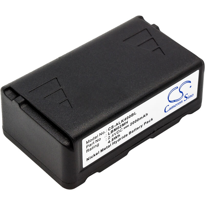 2.4V, 2000mAh, Ni-MH Battery fits Autec, Light Lk4, Light Lk6, 4.8Wh