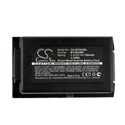 4.8V, 700mAh, Ni-MH Battery fits Itowa, Bt4822mh, Gold, 3.36Wh