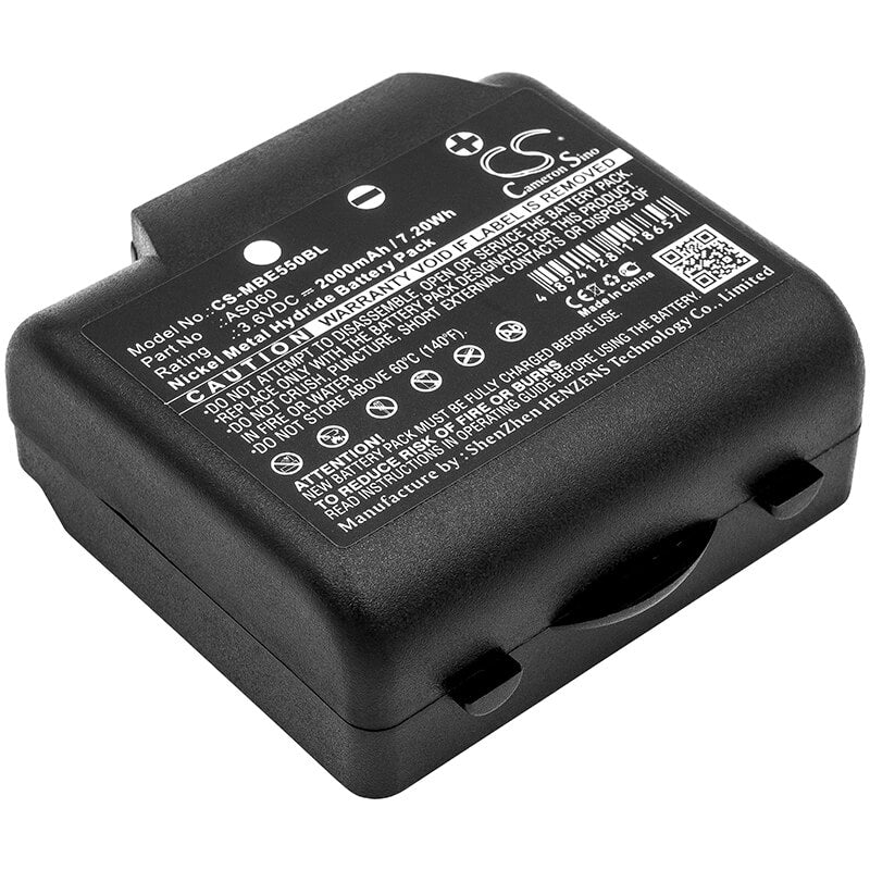 3.6V, 2000mAh, Ni-MH Battery fits Imet, Be3600, Be5500, 7.2Wh