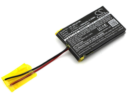 3.7V, 1500mAh, Li-Polymer Battery fits Teleradio, Tg-tx-mnl, 5.55Wh