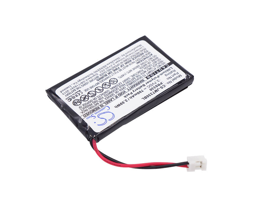 3.7V, 700mAh, Li-Polymer Battery fits Jay, Handle Validation Wireles Rsep, Handle Validation Wireless Rse, 2.59Wh