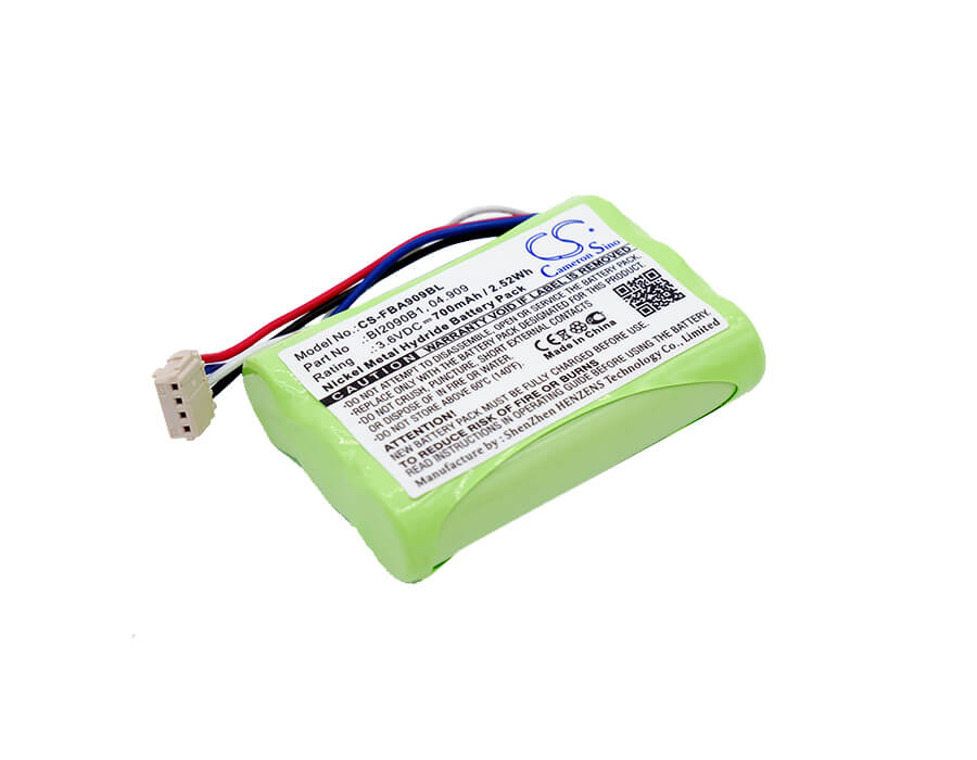 3.6V, 700mAh, Ni-MH Battery fits Hbc, Cubix, 2.52Wh