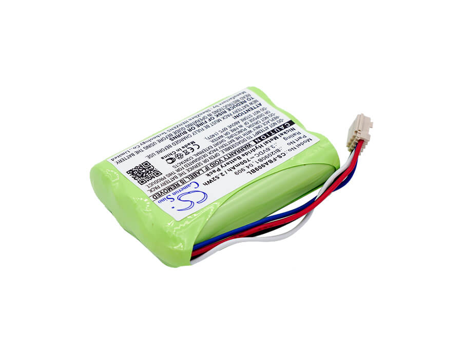 3.6V, 700mAh, Ni-MH Battery fits Hbc, Cubix, 2.52Wh