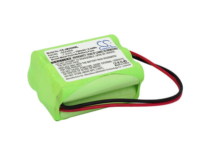 7.2V, 700mAh, Ni-MH Battery fits Jay, Ute 050, Ute050, 5.04Wh