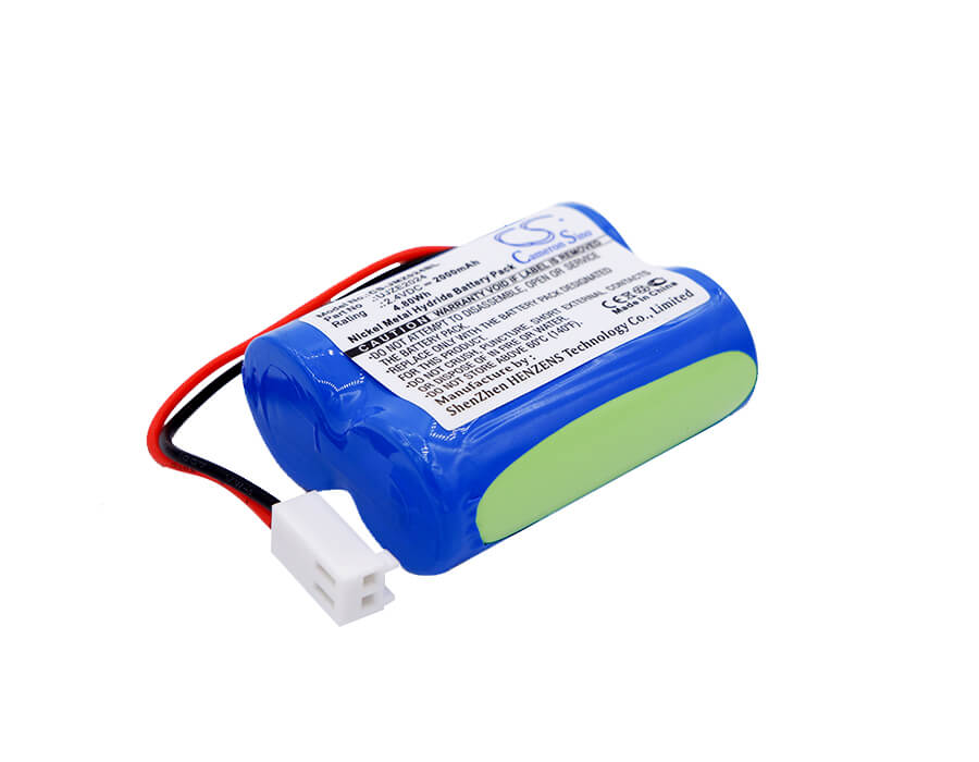 2.4V, 2000mAh, Ni-MH Battery fits Jay, Transmitter Uj, Transmitter Up, 4.8Wh