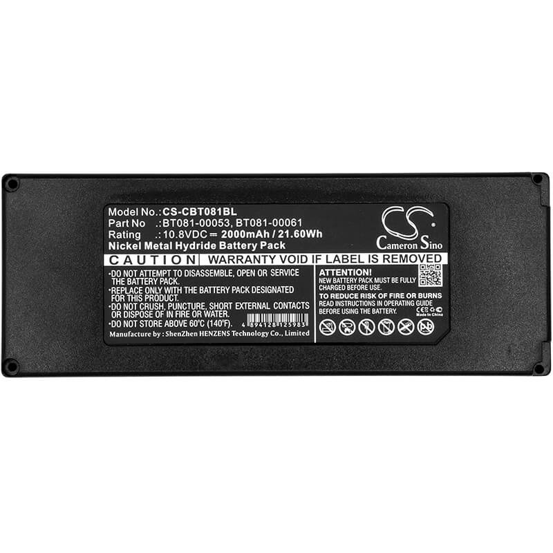 10.8V, 2000mAh, Ni-MH Battery fits Cattron Theimeg, Th- Ec/lo, 21.6Wh