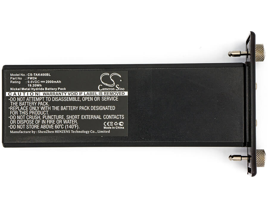 9.6V, 2000mAh, Ni-MH Battery fits Teletec, Ak1, Ak4, 19.2Wh