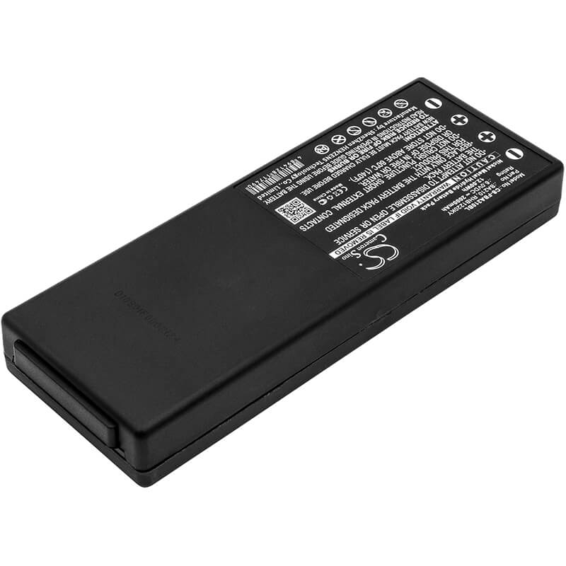 Black, 6.0V, 2000mAh, Ni-MH Battery fits Liebherr, Funkst, 12Wh