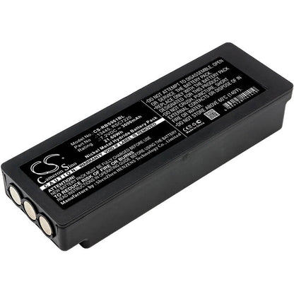 7.2V, 3000mAh, Ni-MH Battery fits Scanreco, 590, 592, 21.6Wh