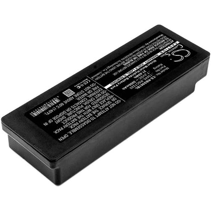7.2V, 3000mAh, Ni-MH Battery fits Scanreco, 590, 592, 21.6Wh