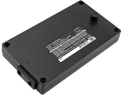 Black, 7.2V, 2000mAh, Ni-MH Battery fits Gross Funk, Crane Remote Control, Gf500, 14.4Wh