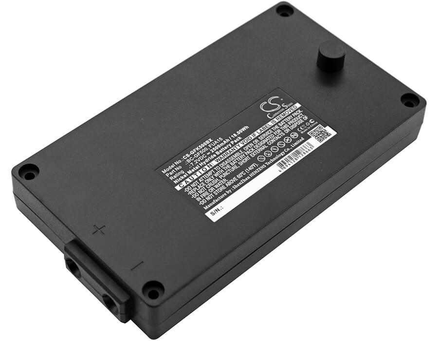 Black, 7.2V, 2500mAh, Ni-MH Battery fits Gross Funk, Crane Remote Control, Gf500, 18Wh