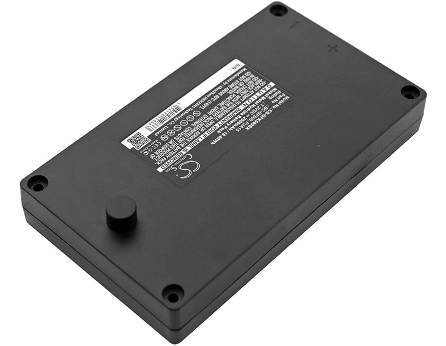 Black, 7.2V, 2500mAh, Ni-MH Battery fits Gross Funk, Crane Remote Control, Gf500, 18Wh